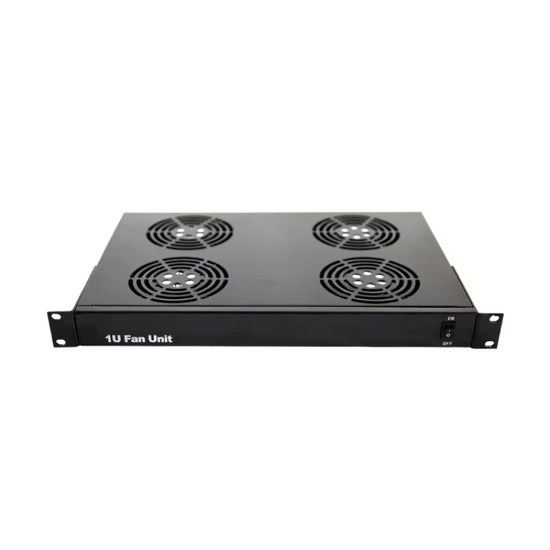 Server Rack Shelf - 4 Fan Shelf Cooling Unit Fits