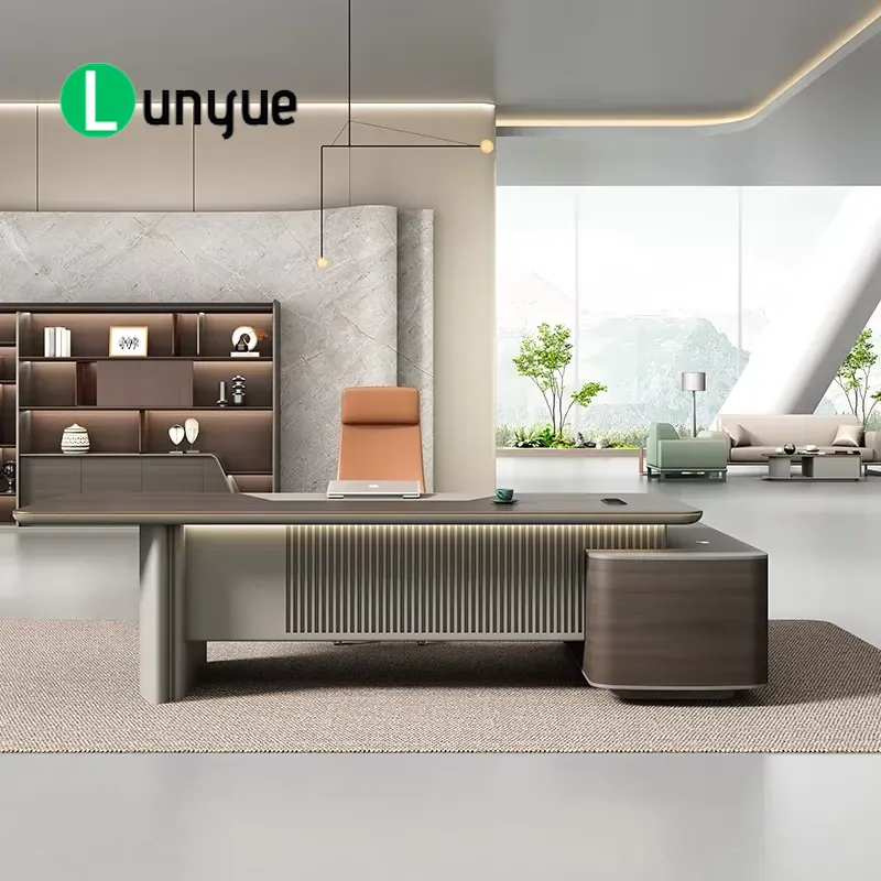 Luxury Modern L Shaped Executi - Office Tech Furniture review and price