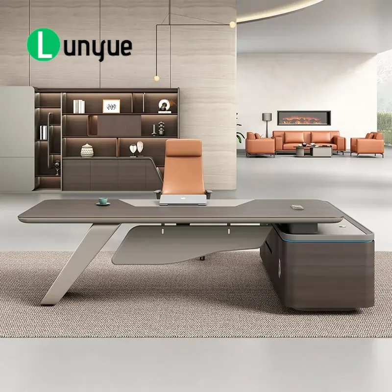 Luxury Modern L Shaped Executi - Office Tech Furniture review and price