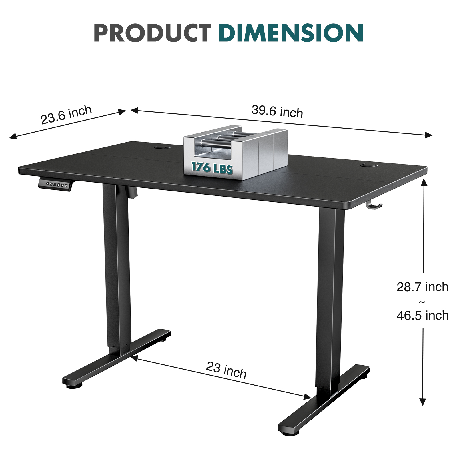 MCQ Electric Standing Desk Hei - Office Xp review and price