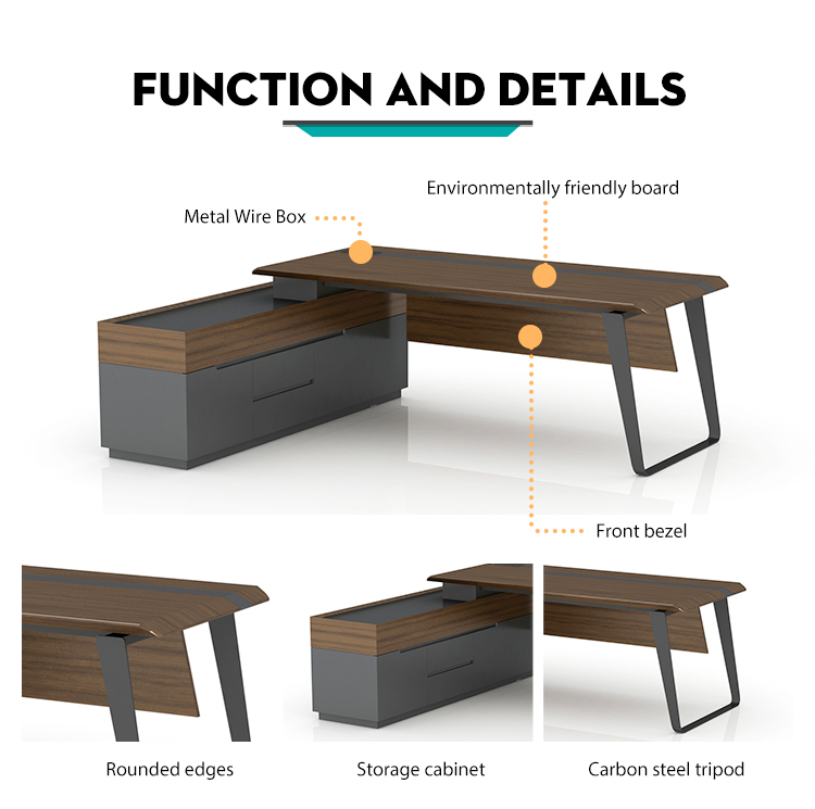 Modern Luxury Wooden Office De - Office Tech Furniture review and price