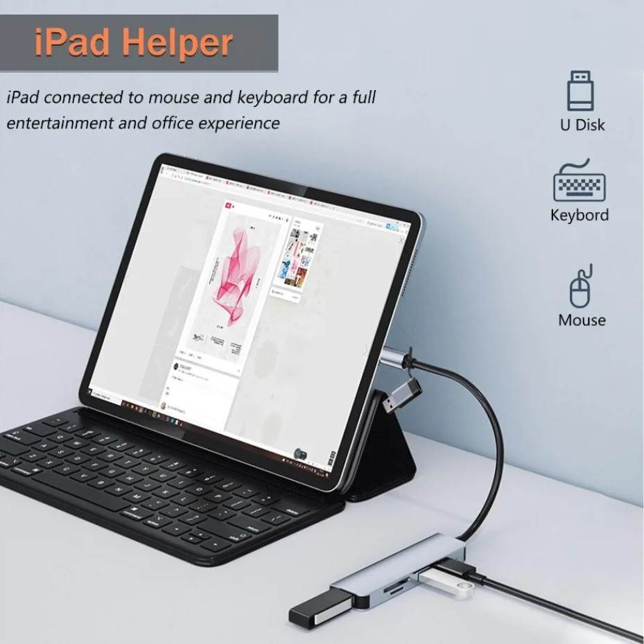5/7/8 in 2 USB-C Hub with 3.0  - Office Xp review and price