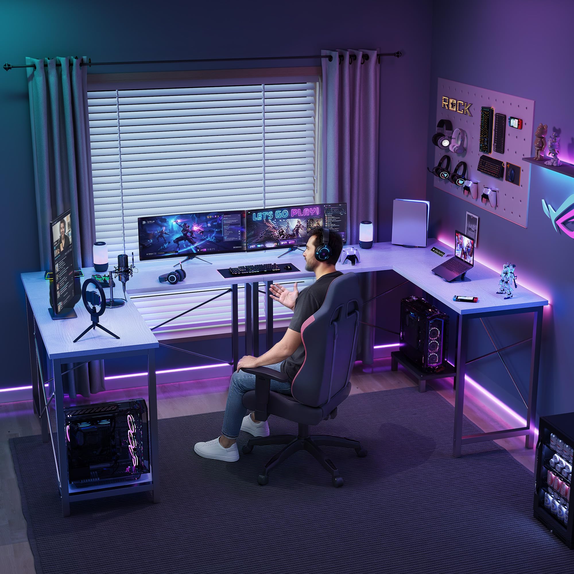 JHK 50 Inch L Shaped Desk Comp - Office Xp review and price