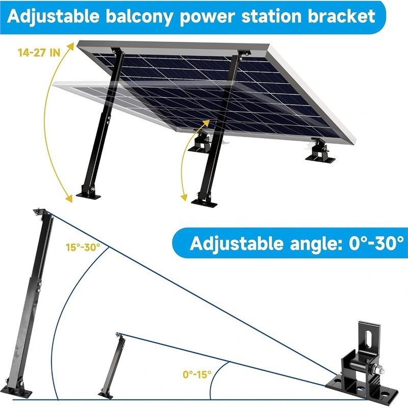 ABMH-Solar Panel Mounting Brac - Flat Panel Mount Tilt review and price