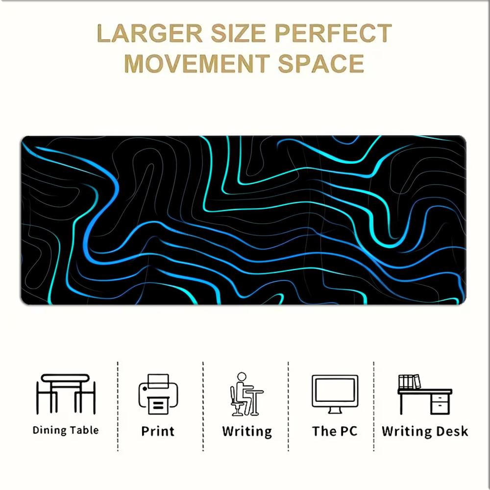 Large XXL Gaming MousePad Desk - Office Print Tech review and price