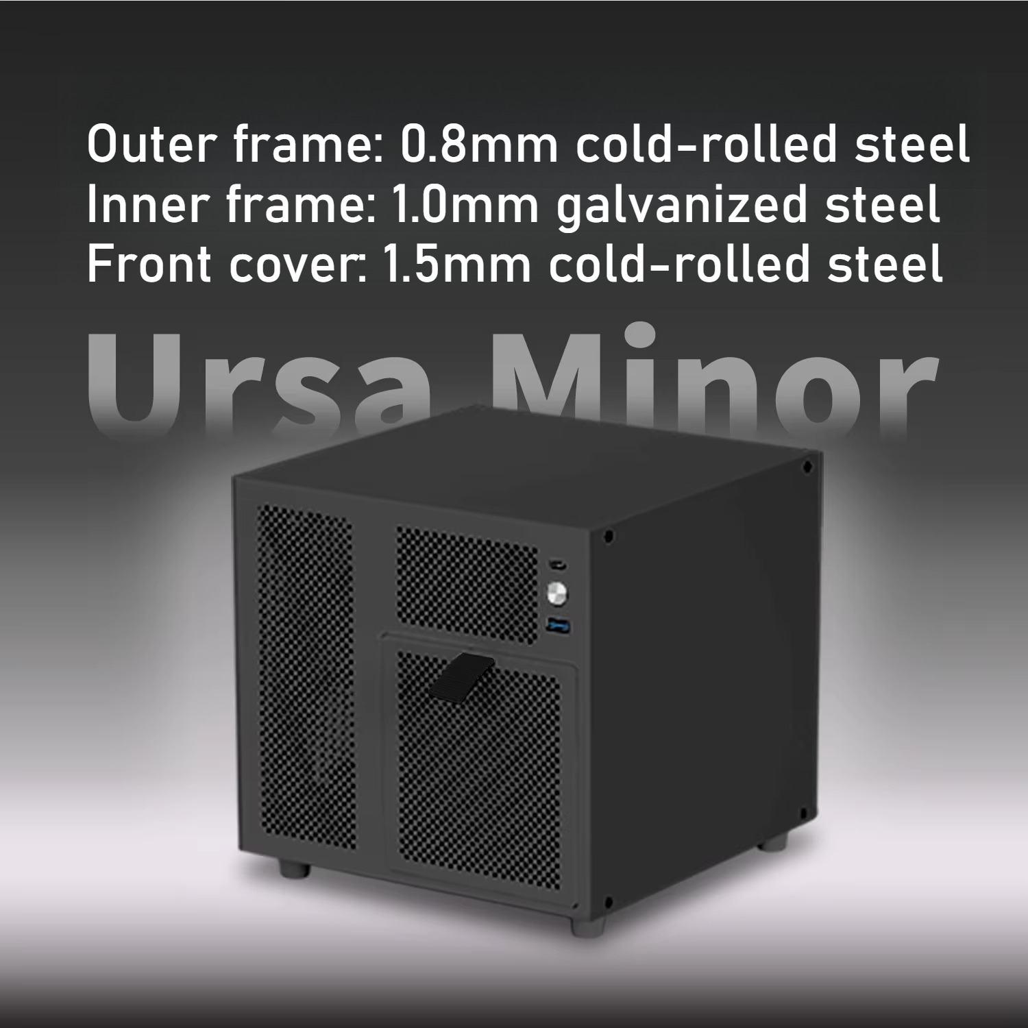 Ursa Minor 4-bay NAS Chassis C - Server Rack Shelf review and price